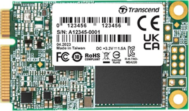 Disk SSD Transcend 220S, 64GB, mSATA SATA III
