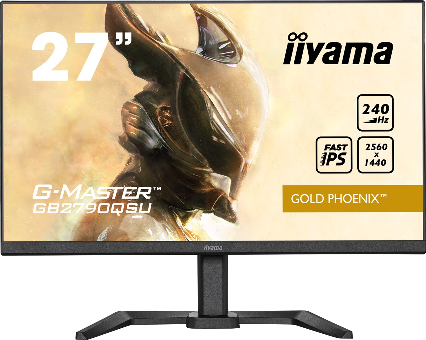 Monitor iiyama GB2790QSU-B5 computer, 27", 2560 x 1440, 240 Hz, i zi