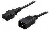 Kabllo energjie Natec IEC 320 C13- C20,1.8m, i zi