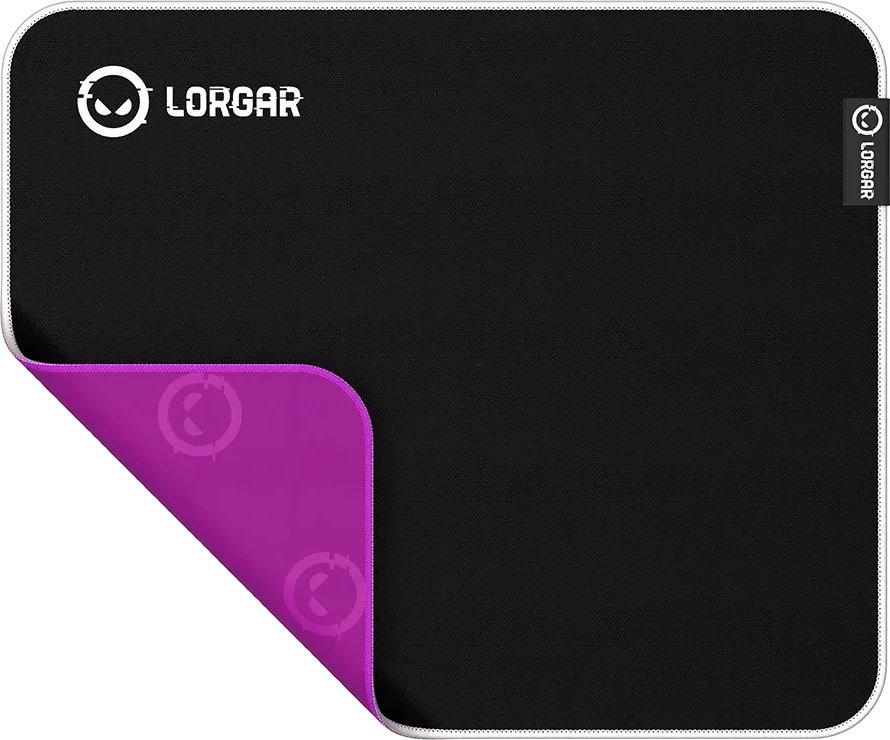 Mousepad gaming Lorgar Legacer 753 M, madhësi M, i papërshkueshëm nga uji, i zi