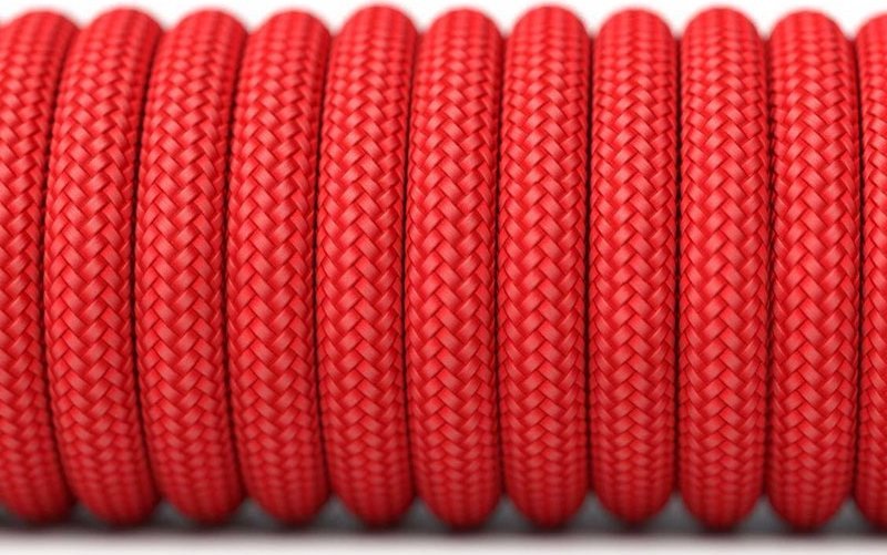 Kabllo maus Glorious Ascended Cable V2, 2m, USB, e kuqe