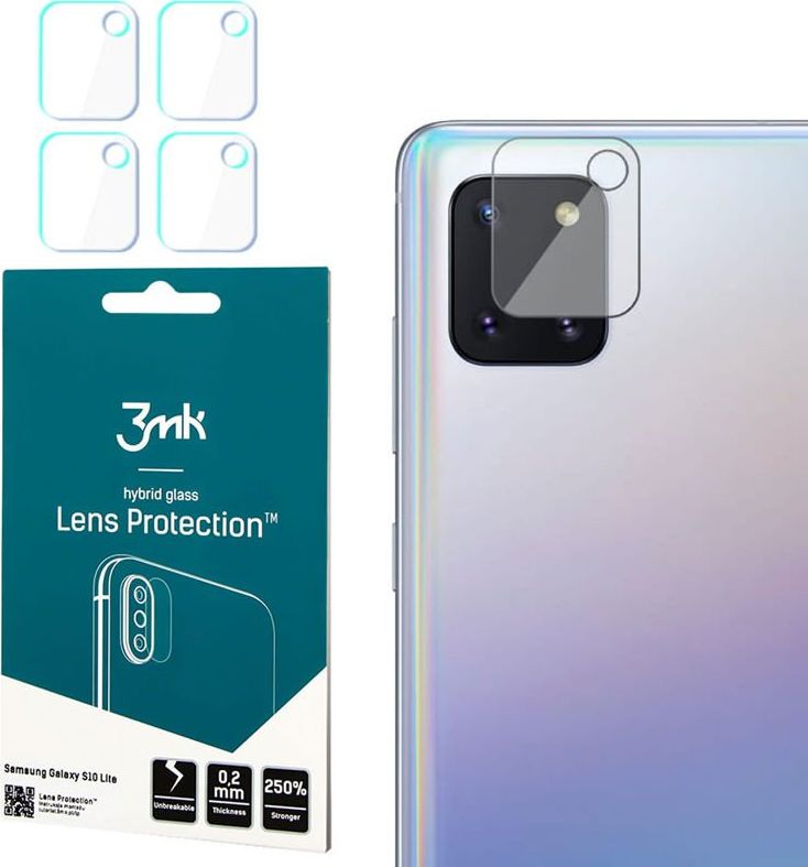 Xham mbrojtës për kamerë 3MK Hybrid për Samsung Galaxy Note 10 Lite