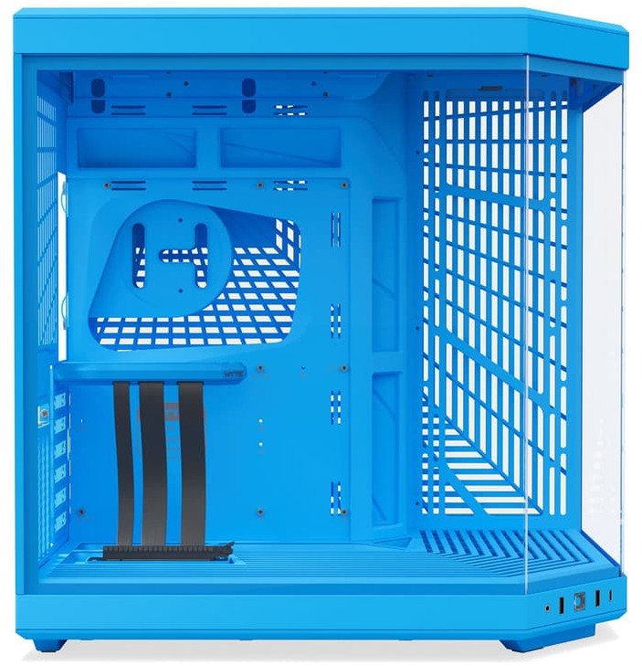 Kase kompjuteri HYTE Y70, MIDI Tower, xham panoramik, blu