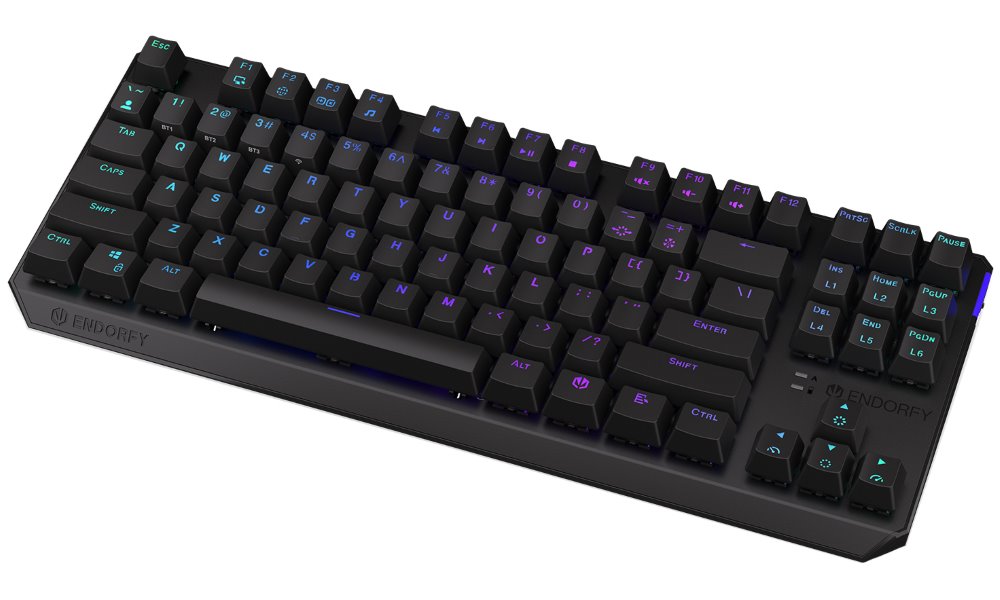 Tastierë Endorfy Thock TKL Wireless, Kailh Box Black, US