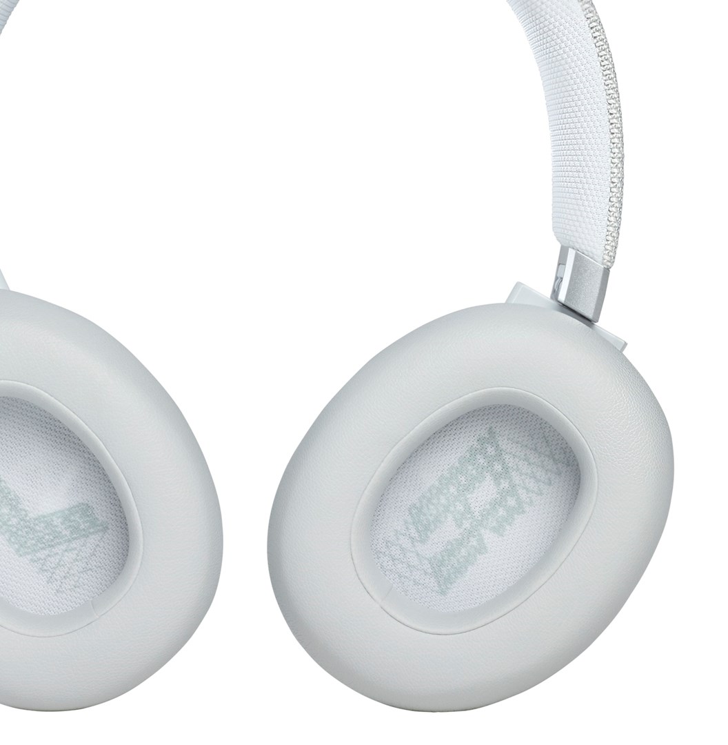Kufje Bluetooth JBL Live 660 BT, 40mm, ANC, e bardhë