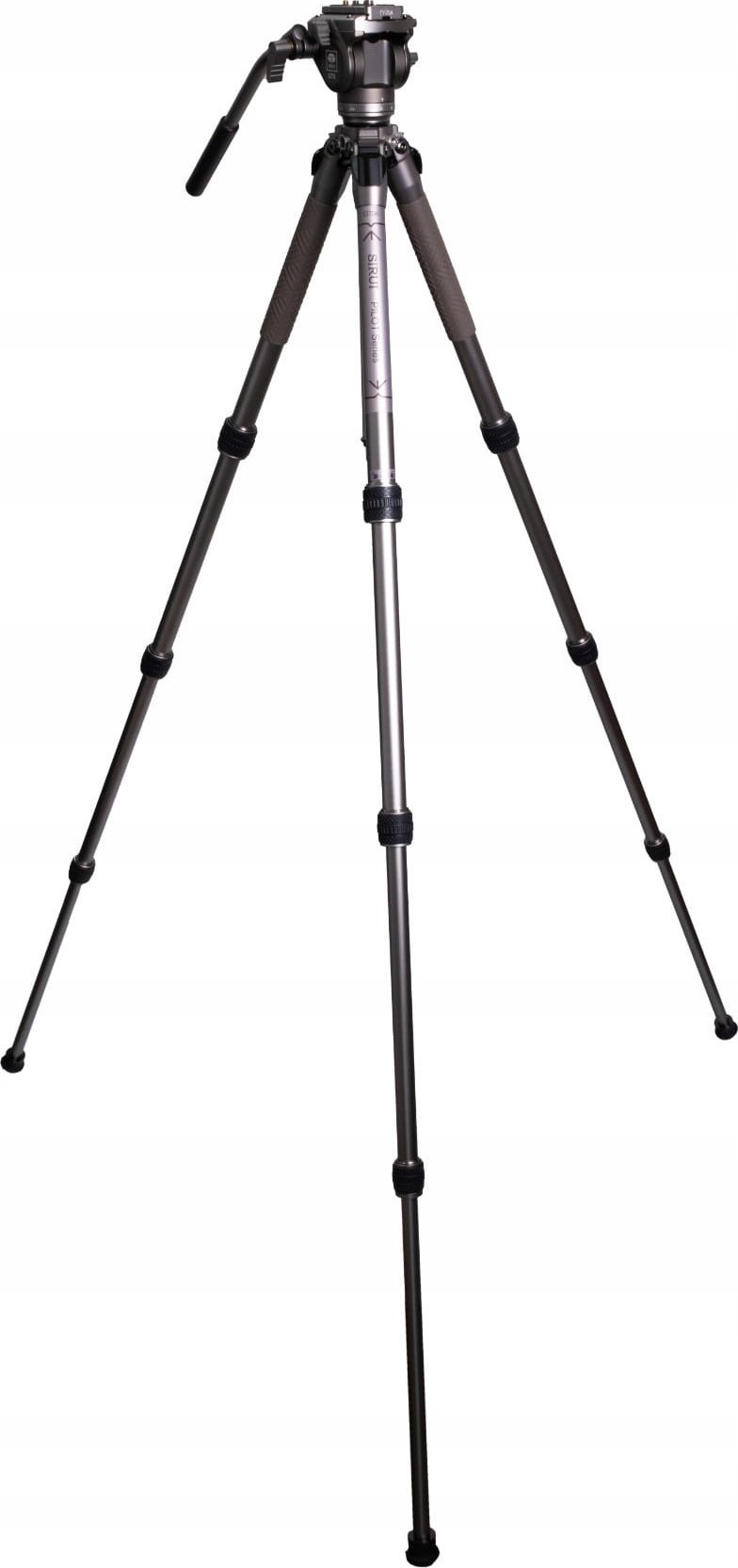Tripod fotografik SIRUI Pilot Series GT5, alumini, 140 cm, gri