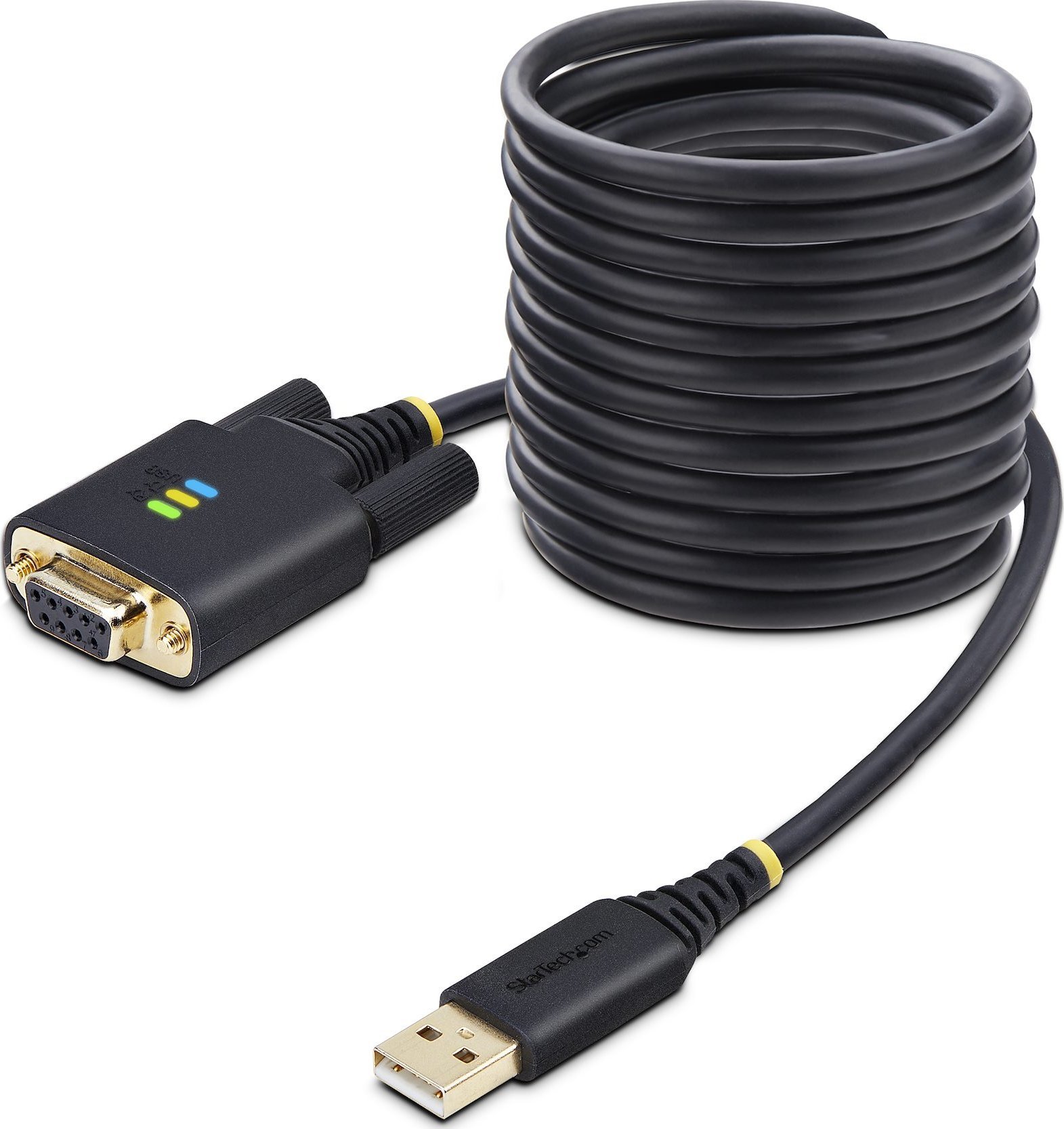 Kabllo adapter USB në serial StarTech 3m, USB A në RS232, DB9, mbrojtje ESD