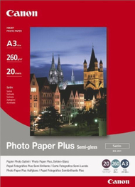 Canon Photo Paper Plus SG-201, A3, 260 g/m2