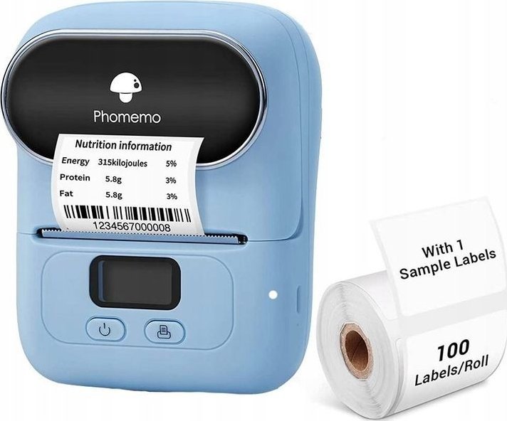 Printer etiketash Phomemo M110, termik, Bluetooth, i bardhë