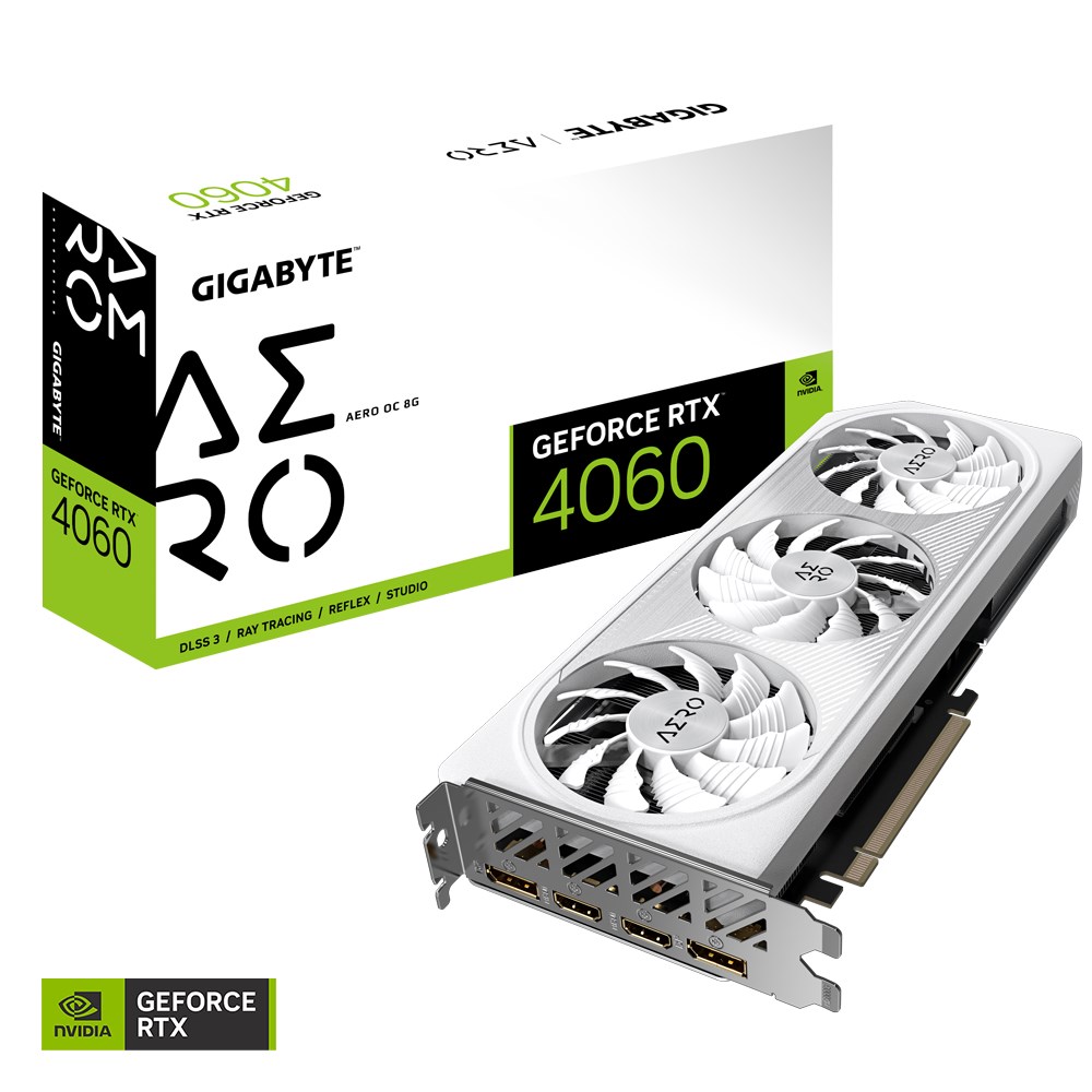 Kartë grafike GIGABYTE NVIDIA GeForce RTX 4060, OC, 8 GB GDDR6