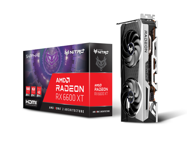 Kartelë grafike Sapphire Nitro+ Radeon RX 6600 XT Gaming OC 8 GB GDDR6