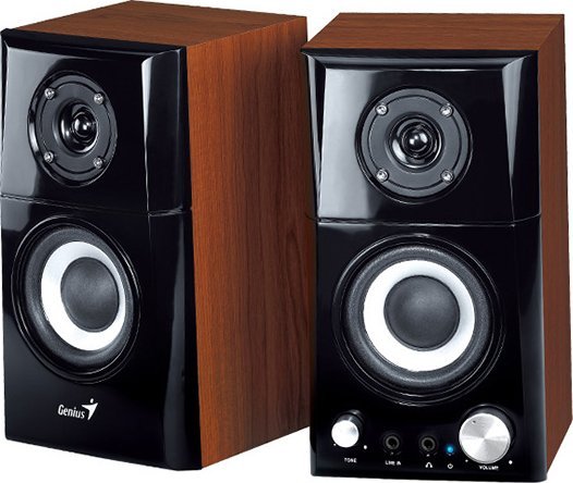 Altoparlantë Kompjuterikë Genius SP-HF500A v2, 2.0, 16W, të kaftë/të zezë