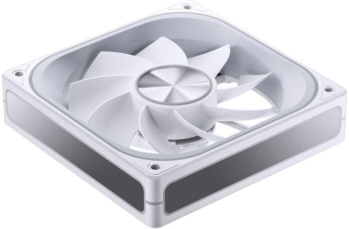 Вентилатор за компјутер Jonsbo ZA-120, 120mm, PWM ARGB, бел