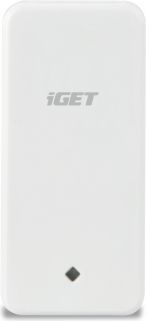 Senzor vibrimi pa tela iGET SECURITY M3P10, për alarm M3 M4, i bardhë