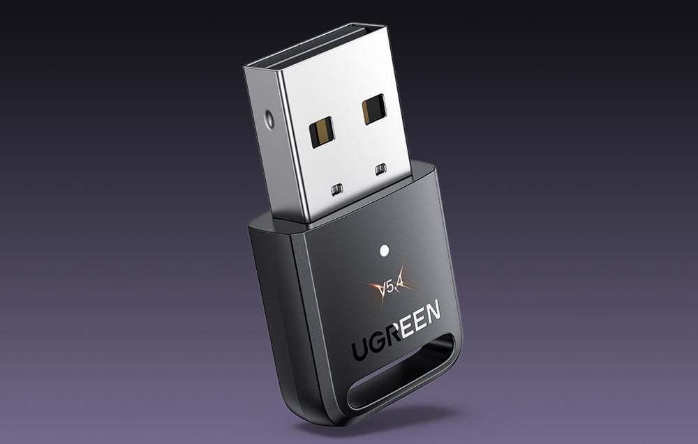 Adapter Bluetooth UGREEN USB, version 5.3 5.4, për PC