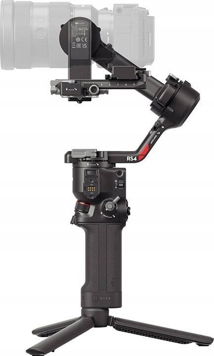 Stabilizues gimbal DJI RS 4, 3 boshte, deri 3 kg, i zi