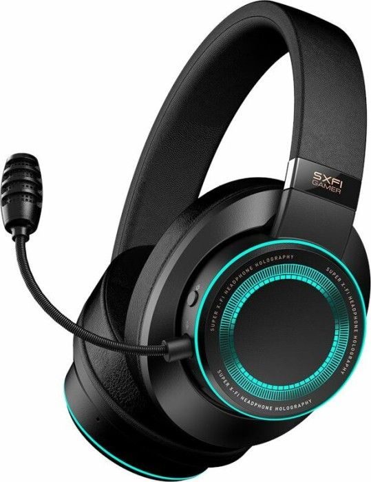 Kufje për gamera Creative SXFI, 20 Hz, USB C, të zeza (51EF0880AA000)