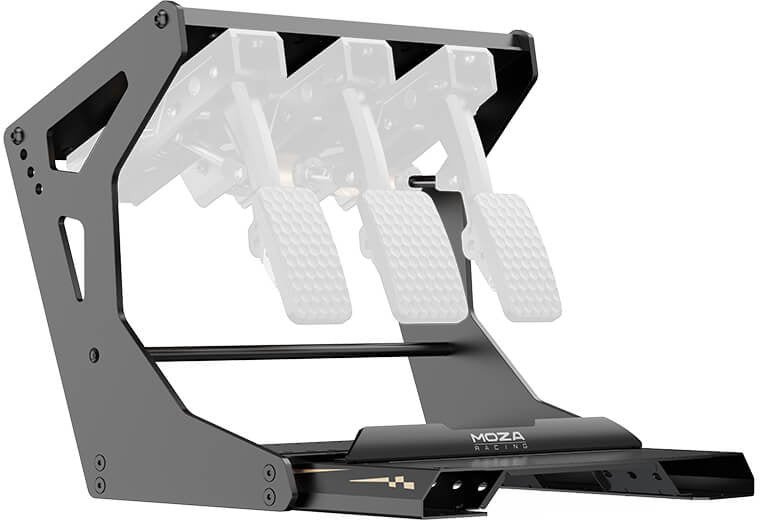 Kit përmbysës pedalesh MOZA Racing CRP2 RS075, për simulim garash, i zi