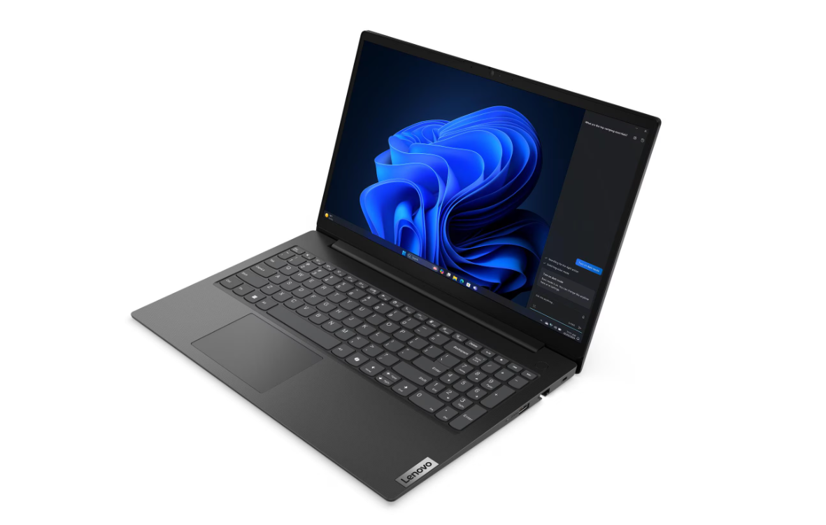 Laptop Lenovo V15 G5 IRL, 15.6'', Intel Core 3 100U, 16GB RAM, 512GB SSD, i zi