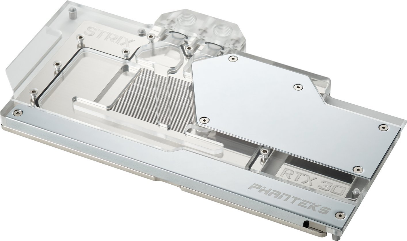 Water block Phanteks PH-GB3090ASSRX, për kartë grafike, alumini, krom