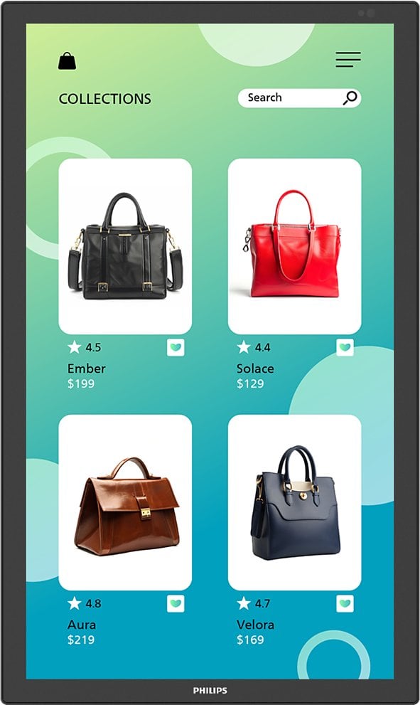 Ekran interaktiv Philips 3000 Series 32BDL3751T, 32", Full HD, Wi-Fi, i zi