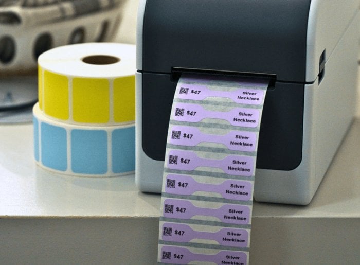 Printer etiketash Brother TD-2320D, direct thermal, 300 x 300 DPI, i bardhë