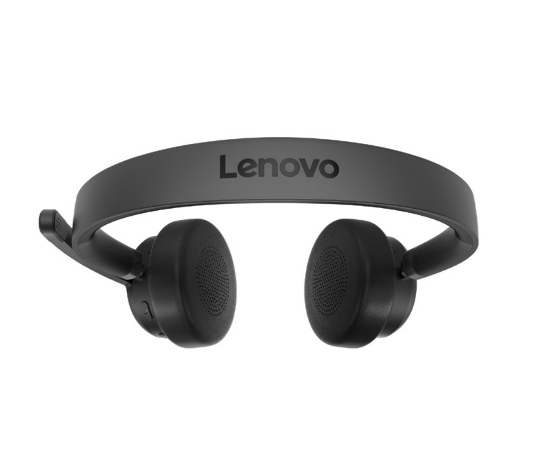 Kufje Lenovo Wireless VoIP, Bluetooth, 31 orë kohë bisede, të zeza