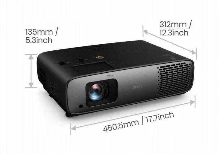 Projektor BenQ W4100i, 4K UHD, 3200 lumens, smart Android