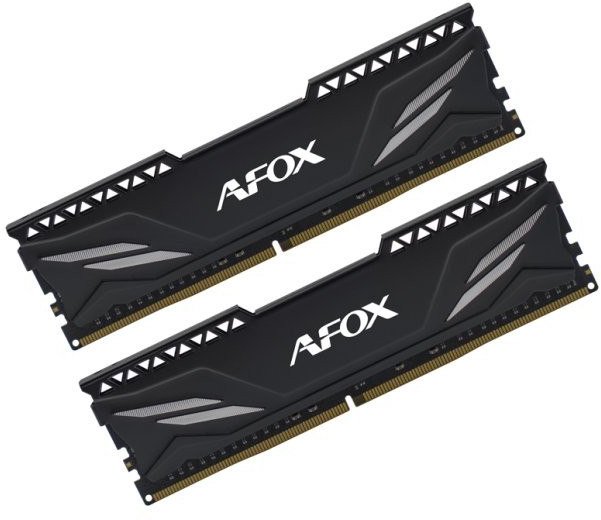 RAM меморија Afox Gaming DDR4 AFLD432PH1CADB, 32GB 2x16GB, 3200MHz CL16 XMP2, црна