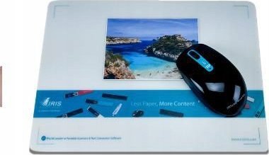 Pad dokumentesh për skaner I.R.I.S 459068, A4 dhe Letter, i zi