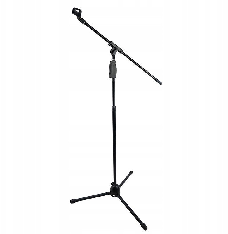 Stativ mikrofoni STAND4ME M4, i palosshëm, lartësi e rregullueshme, i zi