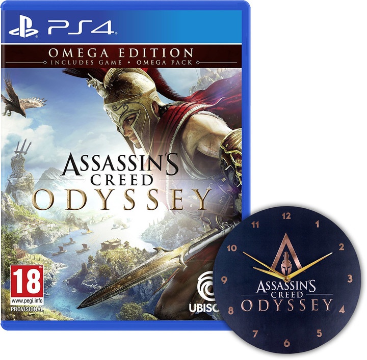 Videolojë Assassin's Creed: Odyssey - Omega Edition (PS4) + orë