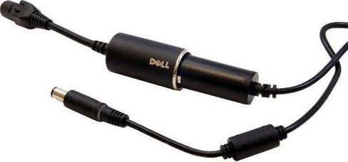Adaptor karikues për veturë Dell 90W DC/DC Auto-Air, origjinal, i zi
