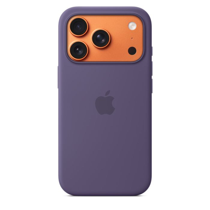 Apple iPhone 17 Pro Silicone Case with MagSafe, Purple Fog
