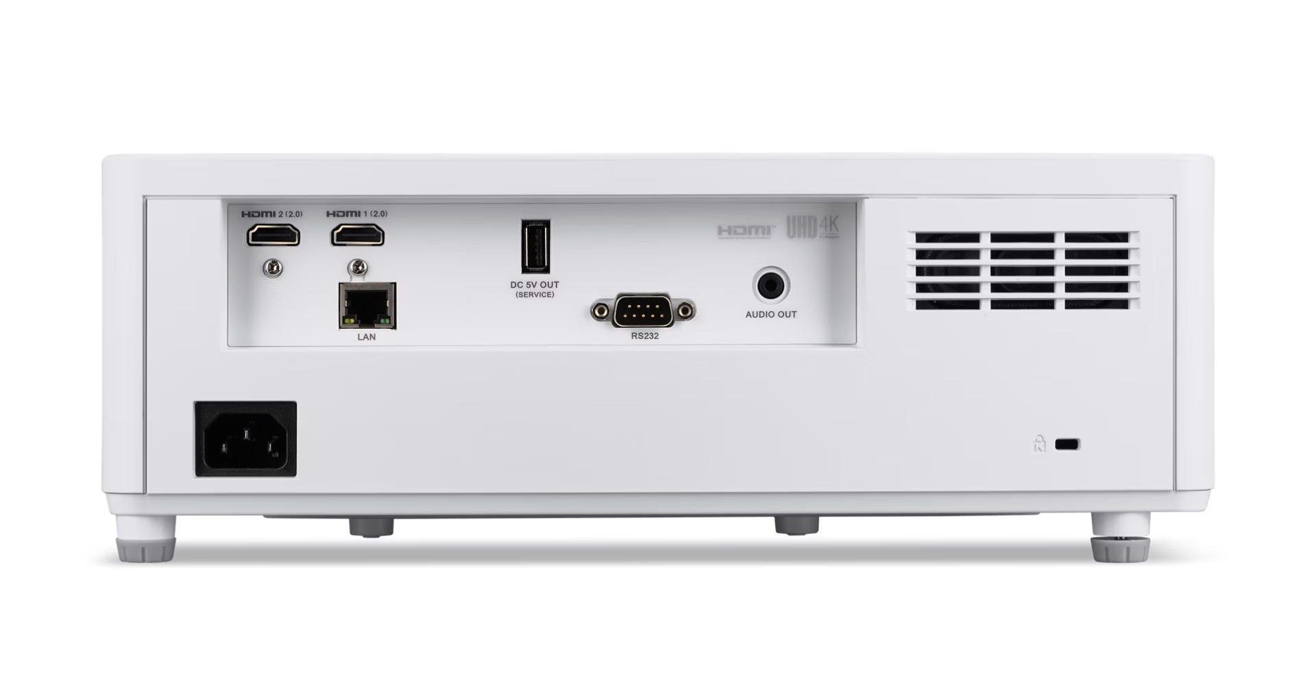 Projektor Acer PL6820, 4K UHD, i bardhë