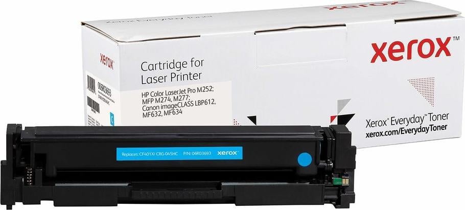 Toner lazer Xerox Everyday 006R03693, CF401X CRG 045HC, cian