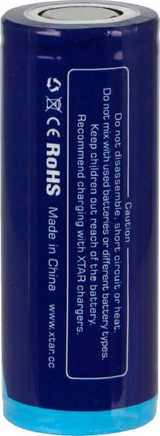 Рикабилна батерија Tovatec XTAR26650 A, 26650, 5200mAh, FLAT TOP
