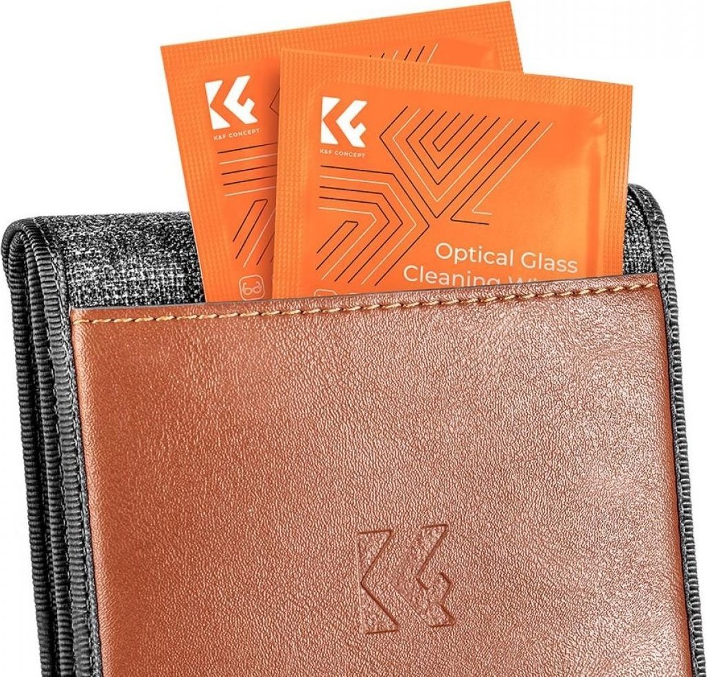 Etui për filtra fotografikë K&amp;F Concept KF13.138, për 3 filtra 67 82mm, e zezë