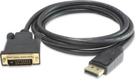 Kabllo PremiumCord KPORTADK02-01, DisplayPort në DVI-D, 1m, e zezë