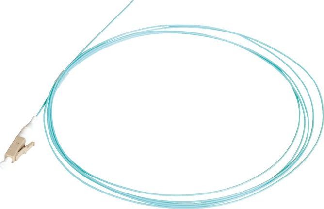 Pigtail fibër optike Lanview LC/UPC OM3, 2m, shumëmodal