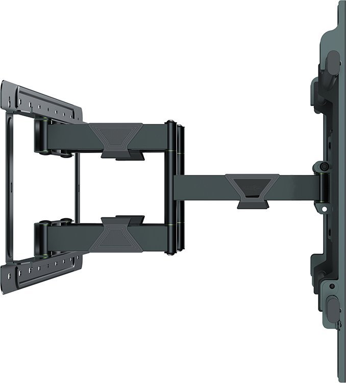 Mbajtëse muri për TV Hagor BrackIT XXL HD II, 65-98", rrotullim dhe anim, e zezë