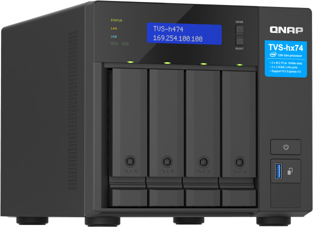 Server NAS QNAP TVS-h474-PT-8G