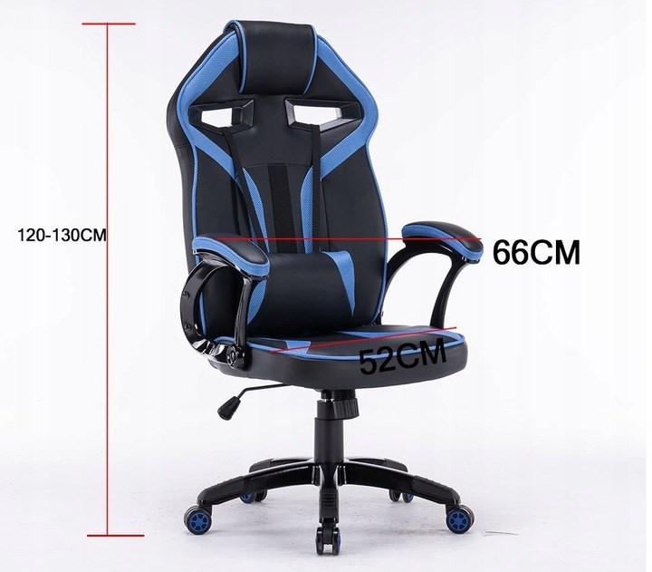 Karrige lojërash DRIFT, 120-130cm, e kaltër 
