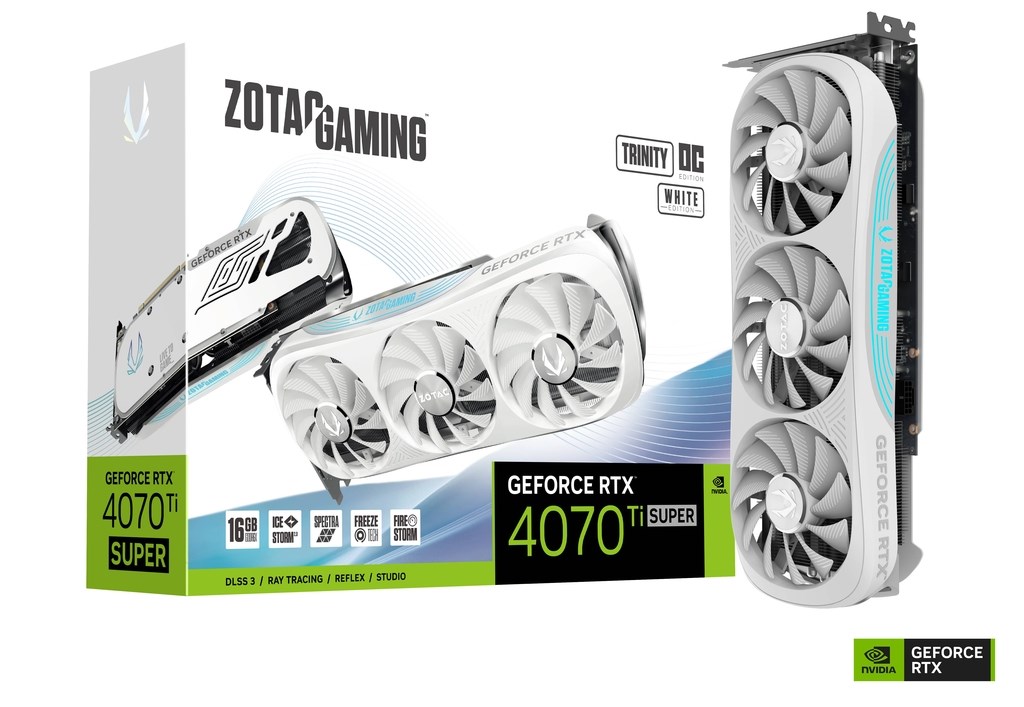 Kartë grafike Zotac NVIDIA GeForce RTX 4070 Ti, 16 GB GDDR6