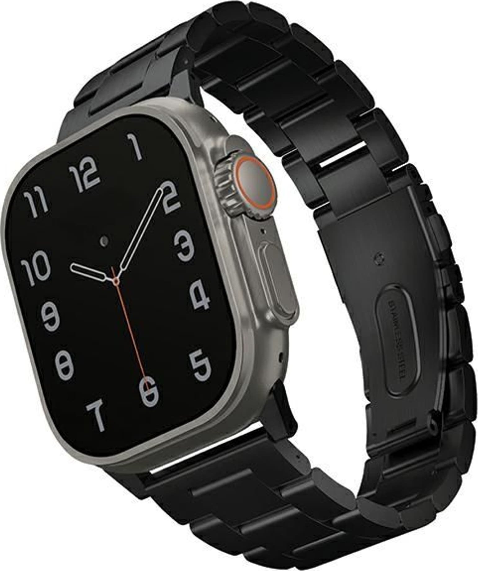 Rrip ore Uniq Osta Case për Apple Watch, çelik inox, 42 44 45 49mm, argjendtë