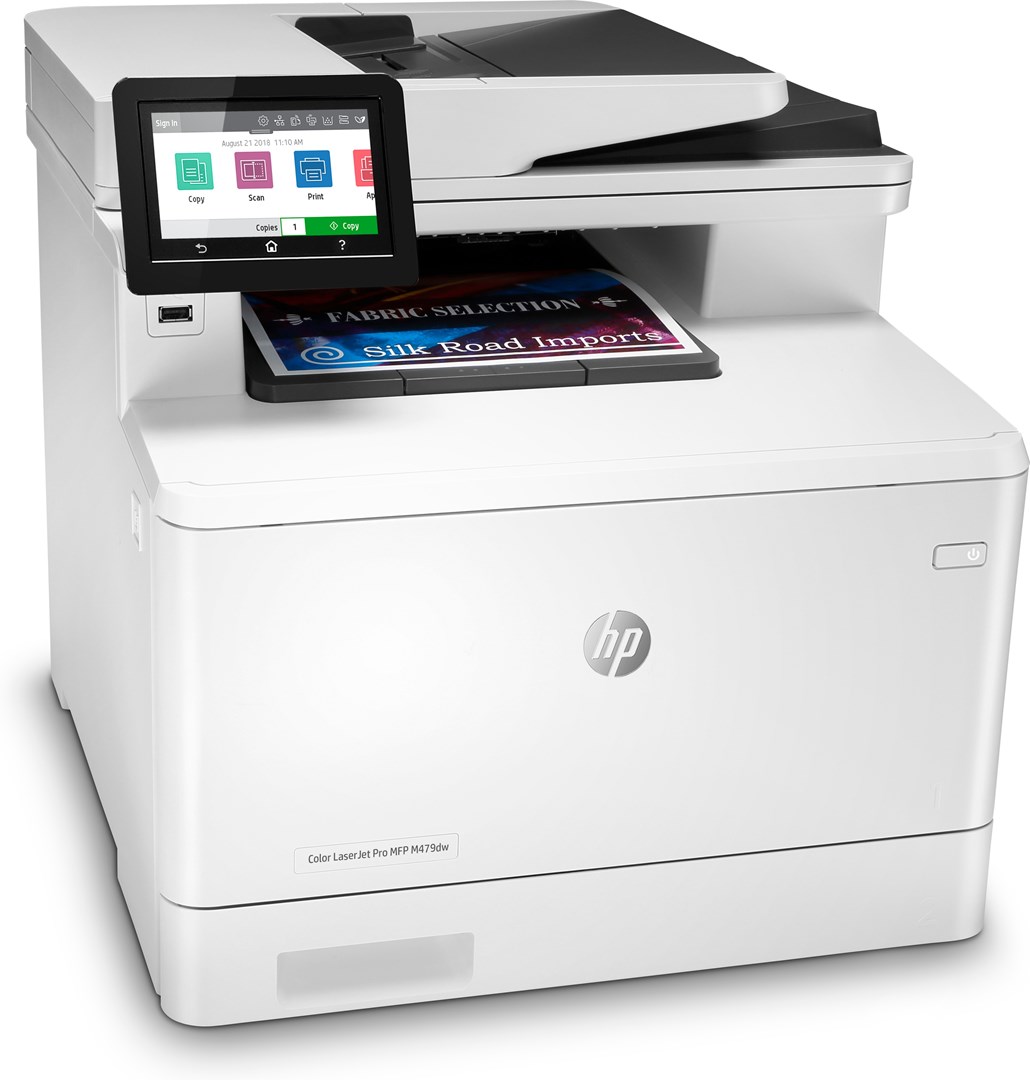Printer multifunksional HP Color LaserJet Pro M479DW, A4, 600x600dpi, Wi-Fi, i bardhë