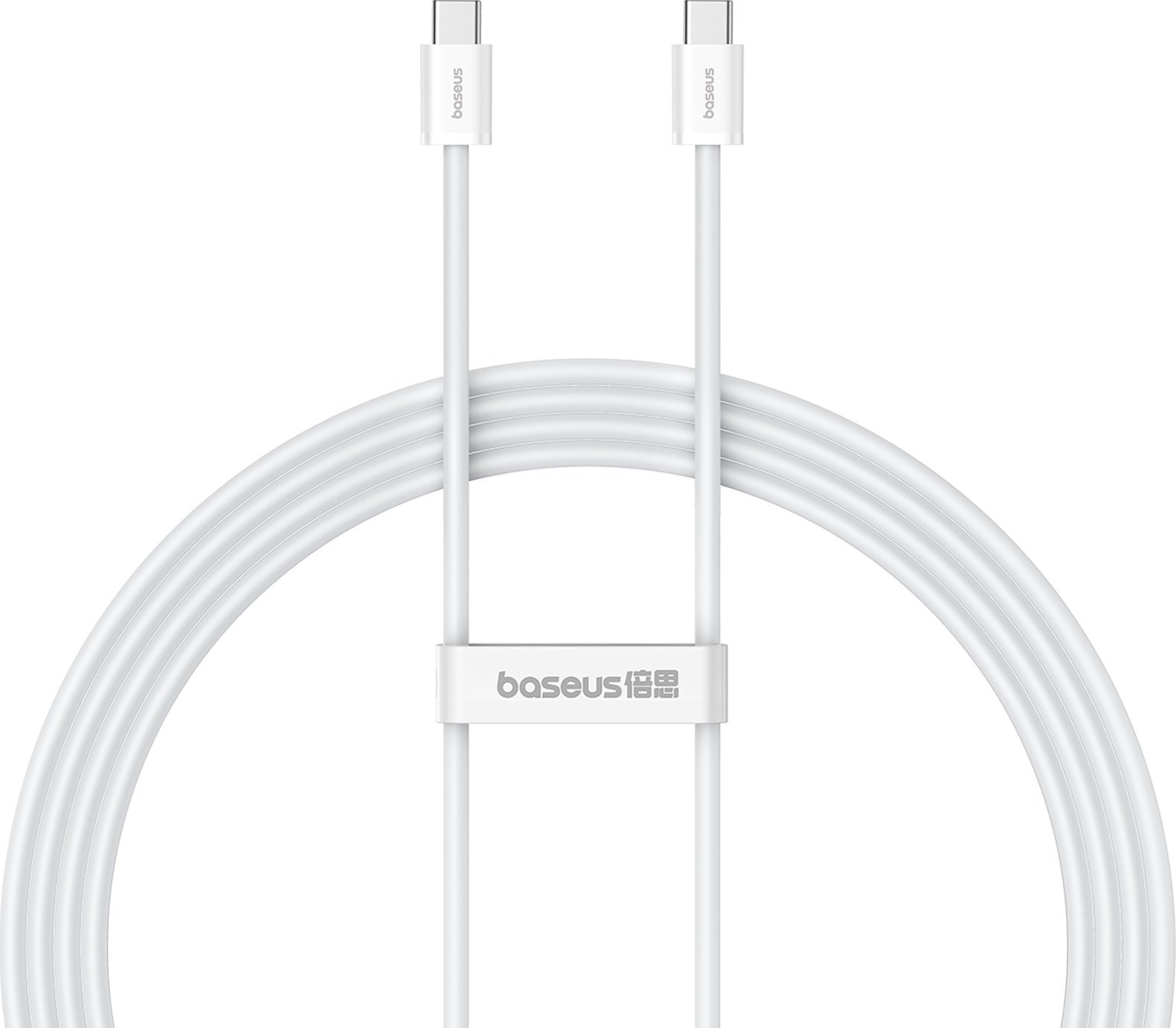 USB C кабел Baseus Superior Series II, 30W PD, 2m, бел