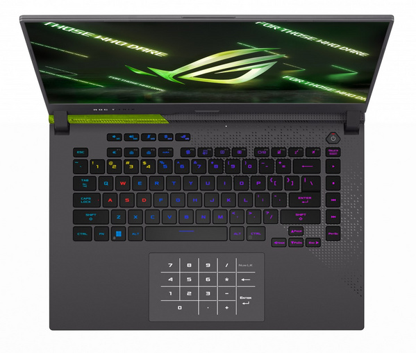 Laptop ASUS ROG Strix G15 G513RM-HQ080W, 15.6", 16 GB RAM, 1 TB SSD, AMD Ryzen 7, NVIDIA GeForce RTX 3060 Laptop GPU, i zi