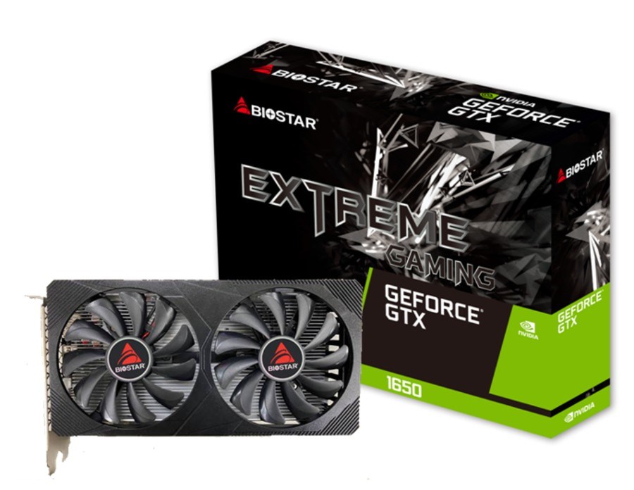 Kartë grafike Biostar NVIDIA GeForce GTX 1650, 4 GB GDDR6