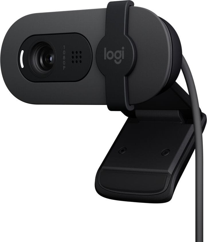 Kamerë web Logitech Brio 100 960-001585, Full HD 1080p, mikrofon i integruar, e zezë